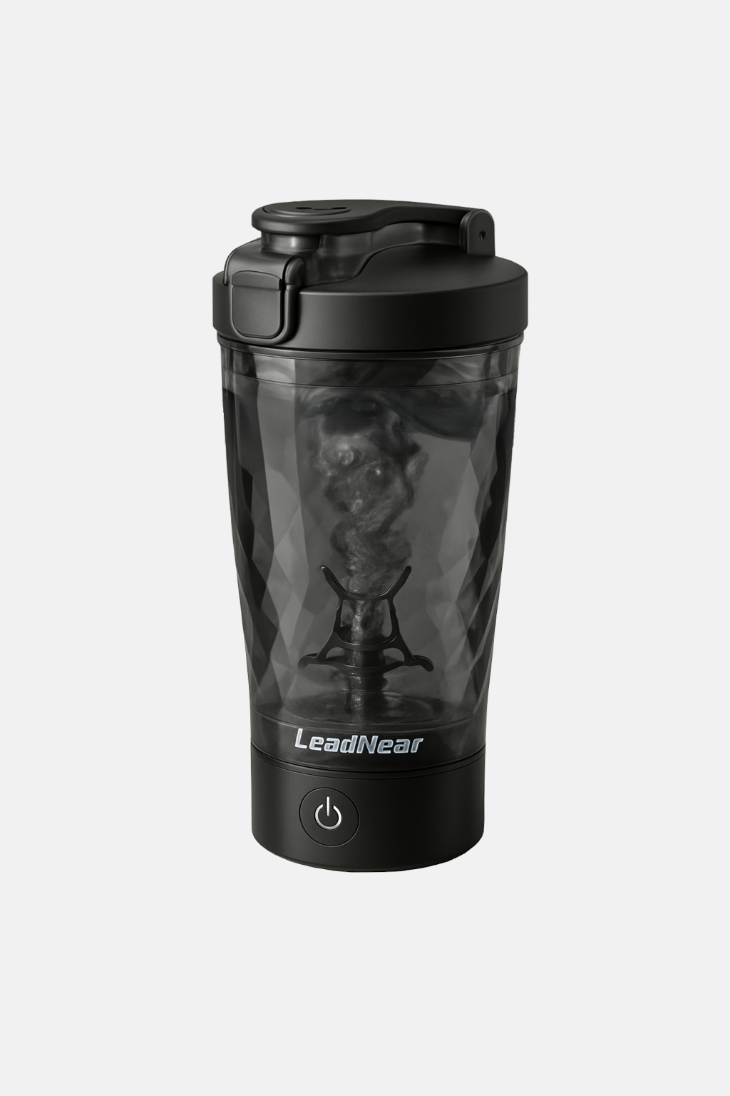 Prism Coal Black Electric Protein Shaker