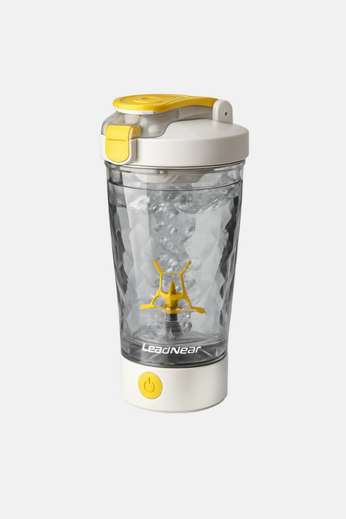 Prism Yellow Electric Protein Shaker Bottle