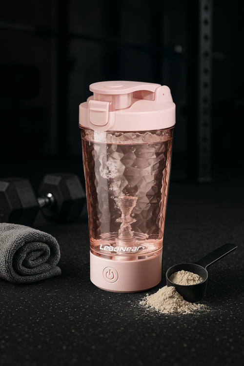 Prism Rose Quartz Electric Protein Bottle Shaker